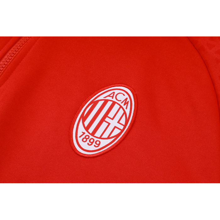 Chandal de Sudadera del AC Milan 2023-2024 Rojo - Haga un click en la imagen para cerrar